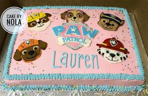 Paw Patrol Birthday Cake