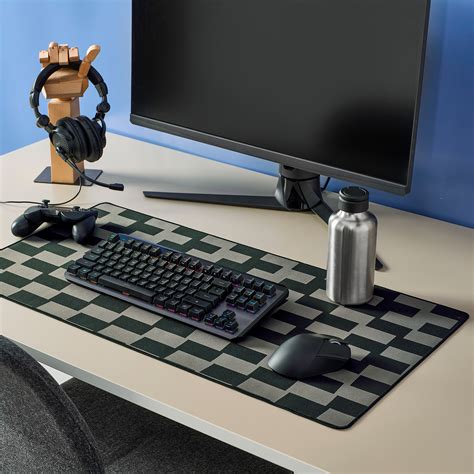 Bl Skata Mouse Pad Gaming Hitam Abu Abu Berpola X Cm Ikea Indonesia