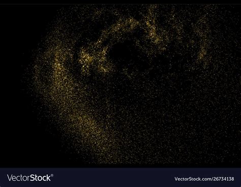 Gold glitter texture Royalty Free Vector Image