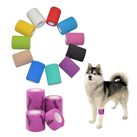 1 Roll Pet Cat Dog Elastic Bandage First Aid Puppy Cat Medical Bandage