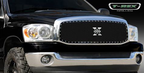 Dodge Ram T Rex X Metal Series Studded Main Grille Custom Full