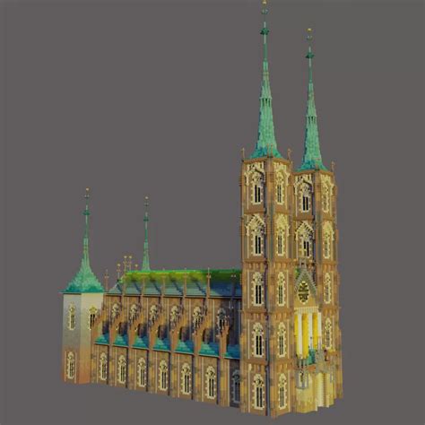 Wroclaw Cathedral Minecraft Map