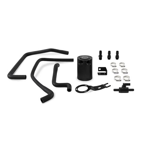 Mishimoto Baffled Oil Catch Can Kit Black 2016 2020 Mx 5 Miata