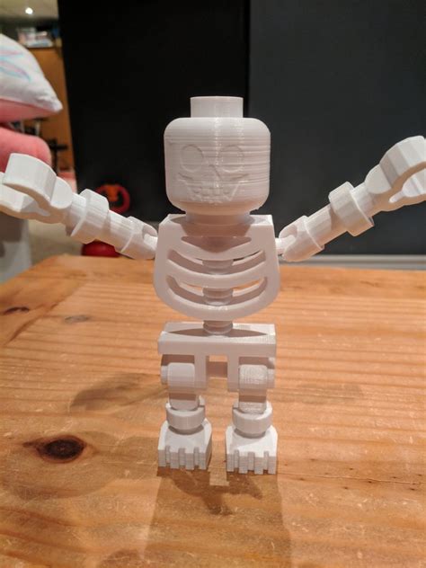 Lego Skeleton Head 3dthursday 3dprinting Adafruit Industries Makers Hackers Artists