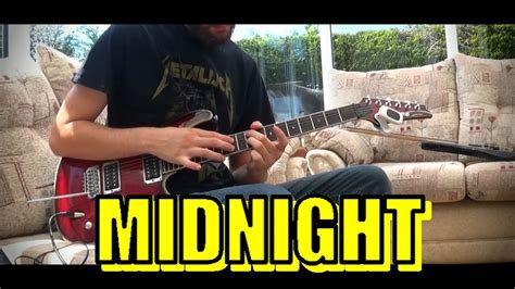 235 Midnight Joe Satriani Guitar Cover YouTube