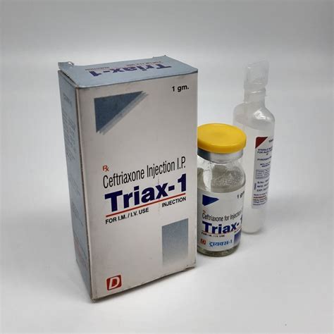 Triax Gm Ceftriaxone Injection Ip Ml At Piece In Dehradun