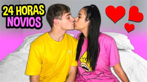 24 Horas Siendo Novios Con Mi Ex Novia Youtube