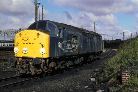 The Transport Library Br British Rail Diesel Locomotive Class 40 40022 At Edge Hill Liverpool