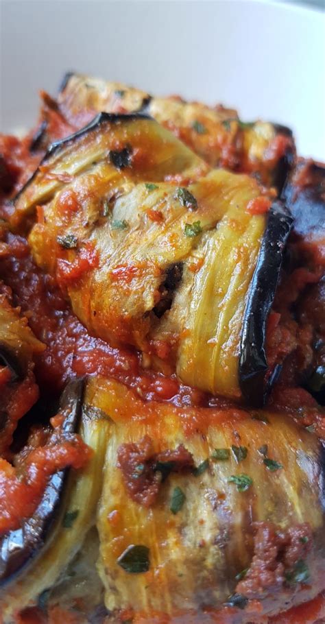 Roul S D Aubergines Farcis La Sauce Tomate My Tasty Cuisine