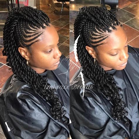 Pin By Jasmine Yolo On Hair Styles Braided Mohawk Hairstyles Braided