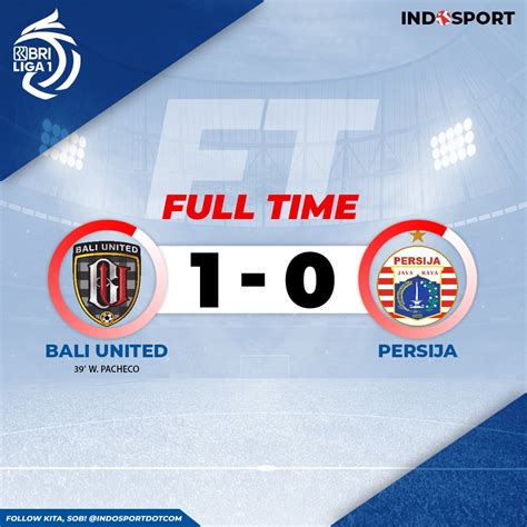 INDOSPORT On Twitter Cukup Satu Gol Dari Pacheco Bagi Bali United