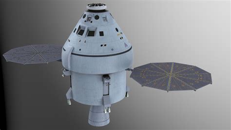 Orion Space Capsule 3D Model $159 - .max .fbx .c4d .unitypackage .upk ...