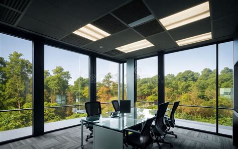 Eco Friendly Glass Office Embracing Sustainability And Nature In The