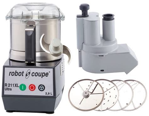 Robot Coupe R211 XL Ultra Food Processor With Discs