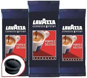 200 Cialde Lavazza Espresso Point FORTE E DECISO Originali Capsule