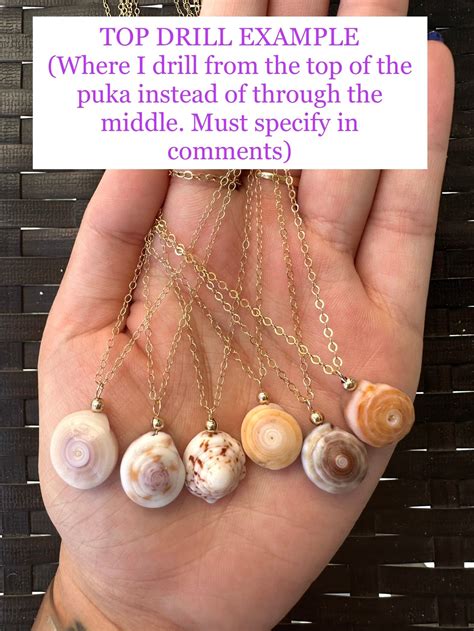 Hawaiian Puka Shell Necklace Choose Your Own Puka Shell Puka Shell