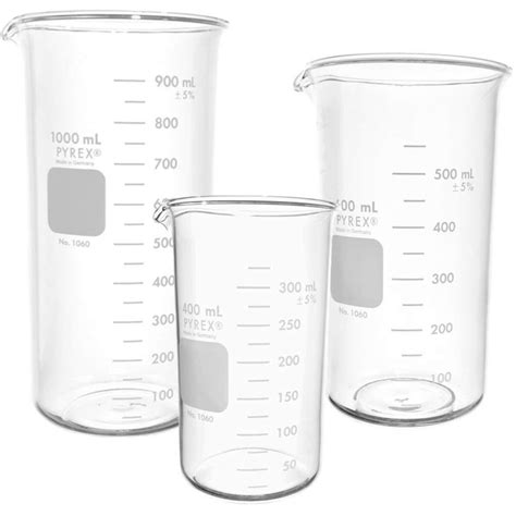 Pyrex Tall Form Berzelius Beakers Beakers Lab Supplies