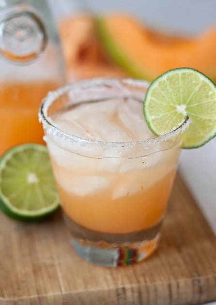 Cantaloupe Margaritas Tide And Thyme