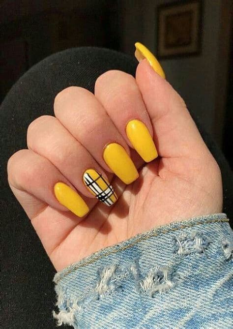 Esmalte Amarelo Ideias Lindas De Unhas Decoradas A Cor