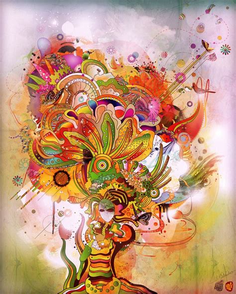 Archan Nair Art Psychedelic Art Artwork