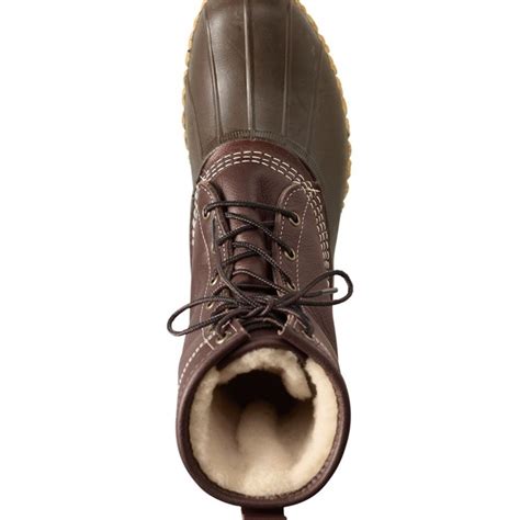 L L Bean Men’s Shearling Lined Boots Gem