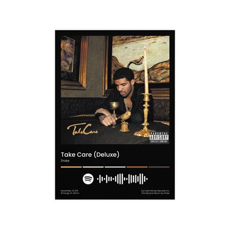 Drake Take Care deluxe Album Cover Art Print Perfect for - Etsy