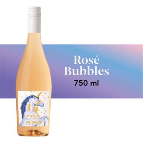 14 Hands Unicorn Rosé Bubbles Washington Sparkling Rosé Wine 750 Ml Kroger