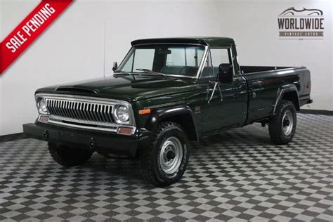 1974 Jeep J20 Worldwide Vintage Autos