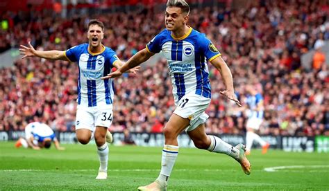 Premier Leaguetrossard Hat Trick Earns Brighton Draw At Anfield