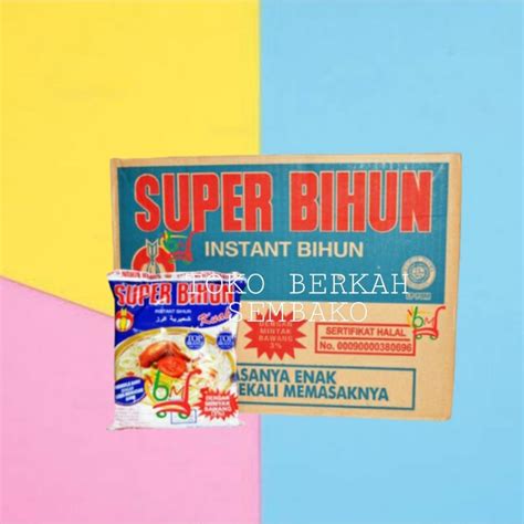 Jual Super Bihun Instant Kuah G Per Dus Isi Bungkus Shopee Indonesia