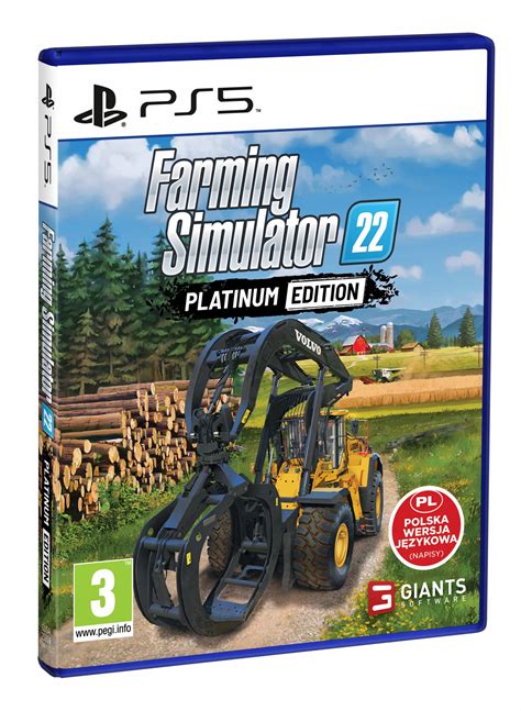 Farming Simulator Symulator Farmy Platinum Edition Pl