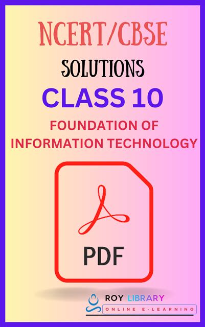 Ncert Notes Class 10 Foundations Of Information Technology Chapter 2 Internet Services Pdf