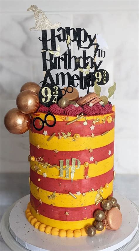 Best Harry Potter Cakes In Lemon Cake