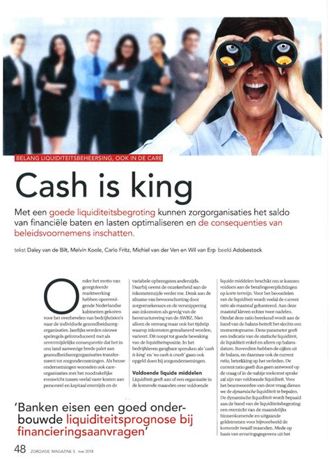 (PDF) Cash is king