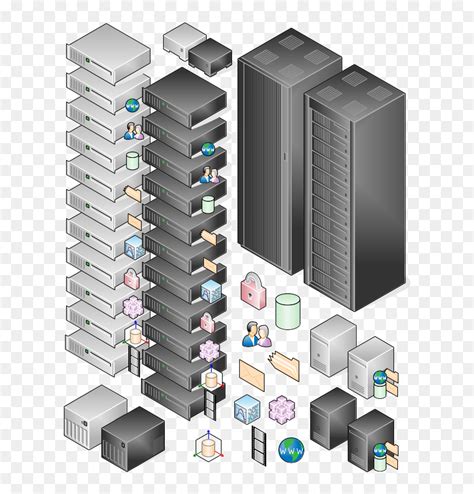 Data Center Floor Plan Visio Stencils - My Bios