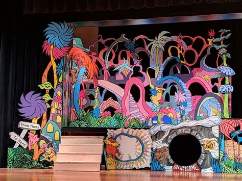 Seussical Backdrop Seussical Seussical Costumes Backdrops