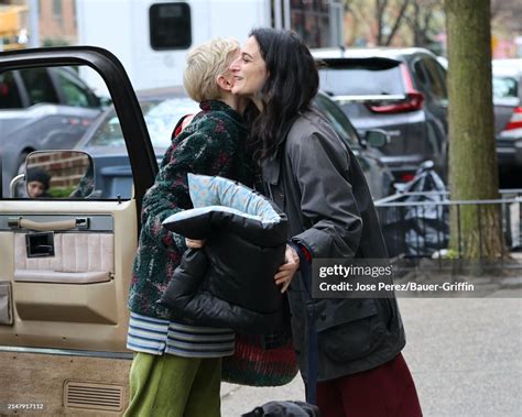 Michelle Williams And Jenny Slate Are Seen On The Set Dying For Sex News Photo Getty Images