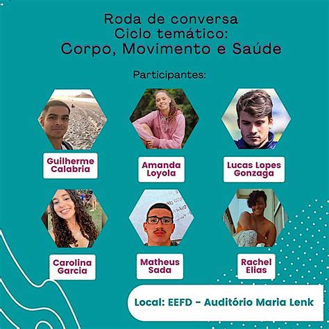 Ciclo Temático Corpo Movimento E Saúde Portal De Eventos