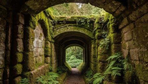 Las Ruinas Antiguas En El Bosque Guardan Una Historia Misteriosa