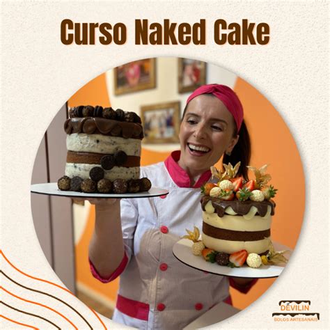 Curso On Line E Ao Vivo De Naked Cake