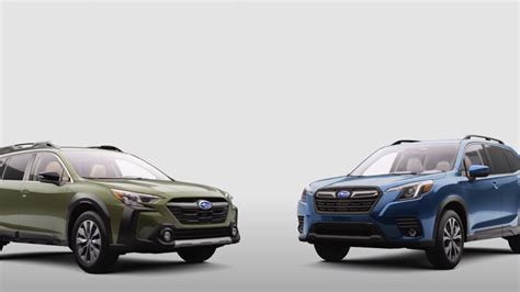 Subaru Outback Vs. Forester - One Has The Distinct Advantage And Is A ...