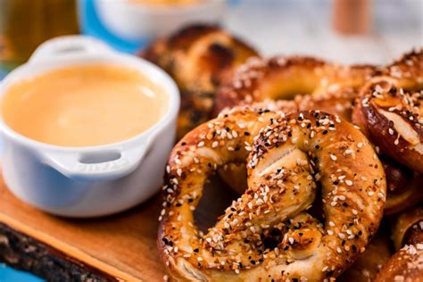 How To Make Oktoberfest Bavarian Pretzels With Beer Cheese Sauce