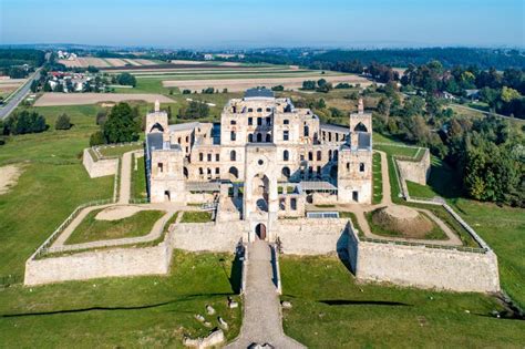 Ruins Of Krzyztopor Castle In Ujazd Poland Stock Image Image Of