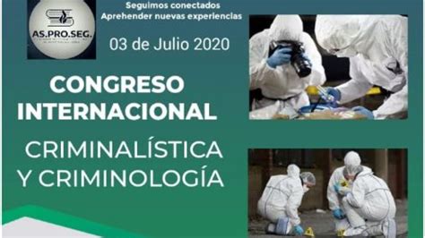 Er Congreso Internacional De Criminal Stica Y Criminolog A Youtube