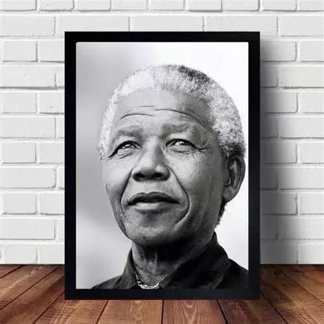 Quadro Decorativo Nelson Mandela