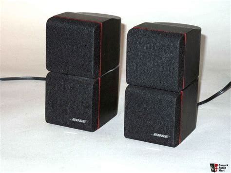 Two Bose Lifestyle Redline Double Cube Speakers Photo 557512 US