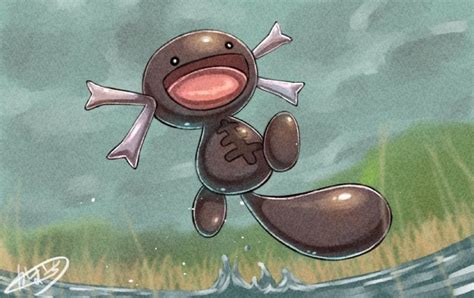 Wooper Pok Mon Image By Kaosu Zerochan Anime Image Board