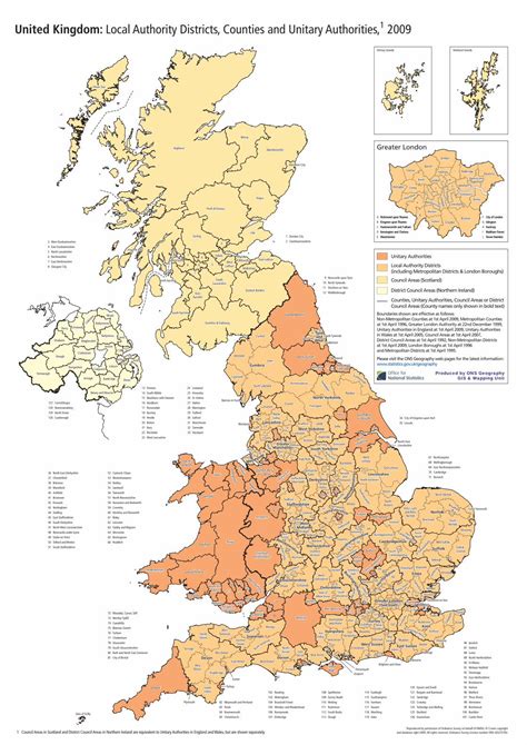 Pdf United Kingdom Local Authority Districts Counties And Unitary