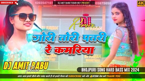 गोरी तोरी पतरी रे कमरिया। Dj Remix Song। Bhojpuri Song Dj Remix Hard