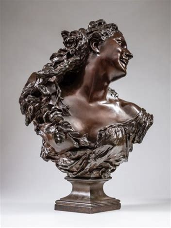 Bacchante Aux Roses Bust Of A Bacchante Par Jean Baptiste Carpeaux Sur